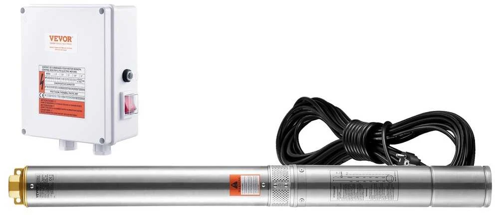 VEVOR Gilaus gręžinio panardinamas vandens siurblys 2200W