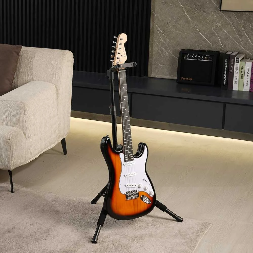 VEVOR Trikojis gitaros stovas, reguliuojamo aukščio