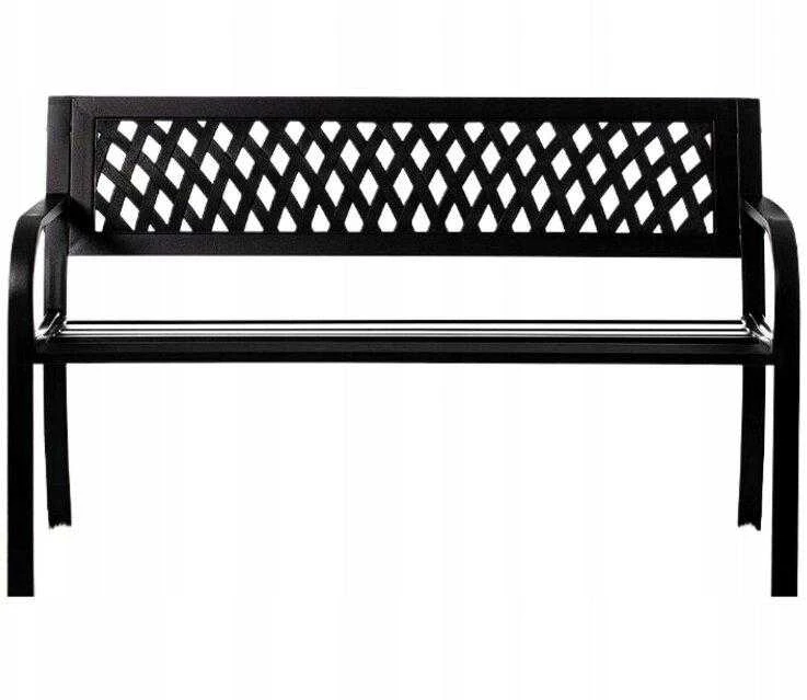 Gogarden Suoliukas su atlošu Go Garden, 125 x 56 cm, juodas