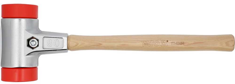 Grindinio plaktukas su hickory kotu, su UPE plaktuko galva, 2700g plaktukas, 80mm grindinio plaktukas, 550mm ilgio plaktukas
