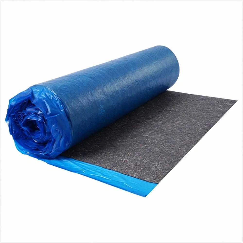 Grindų paklotas laminatui, 3 mm storio su garų barjeru, tvirtas garsą izoliuojantis sluoksnis, vinilinių ir medinių grindų paklotas, triukšmą slopinantis rulonas, grindų izoliacija