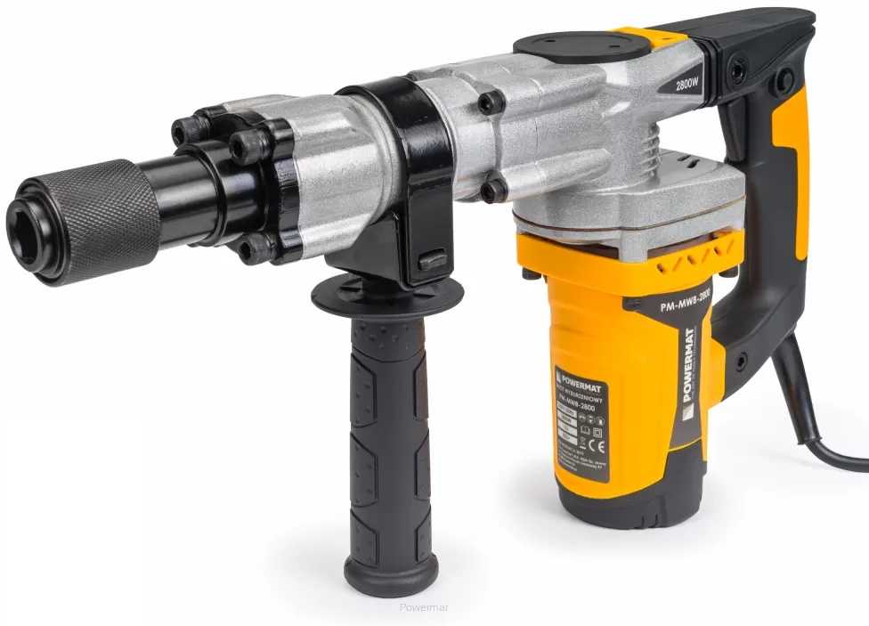 Atskėlimo plaktukas POWERMAT PM-MWB-2800 HEX SDS
