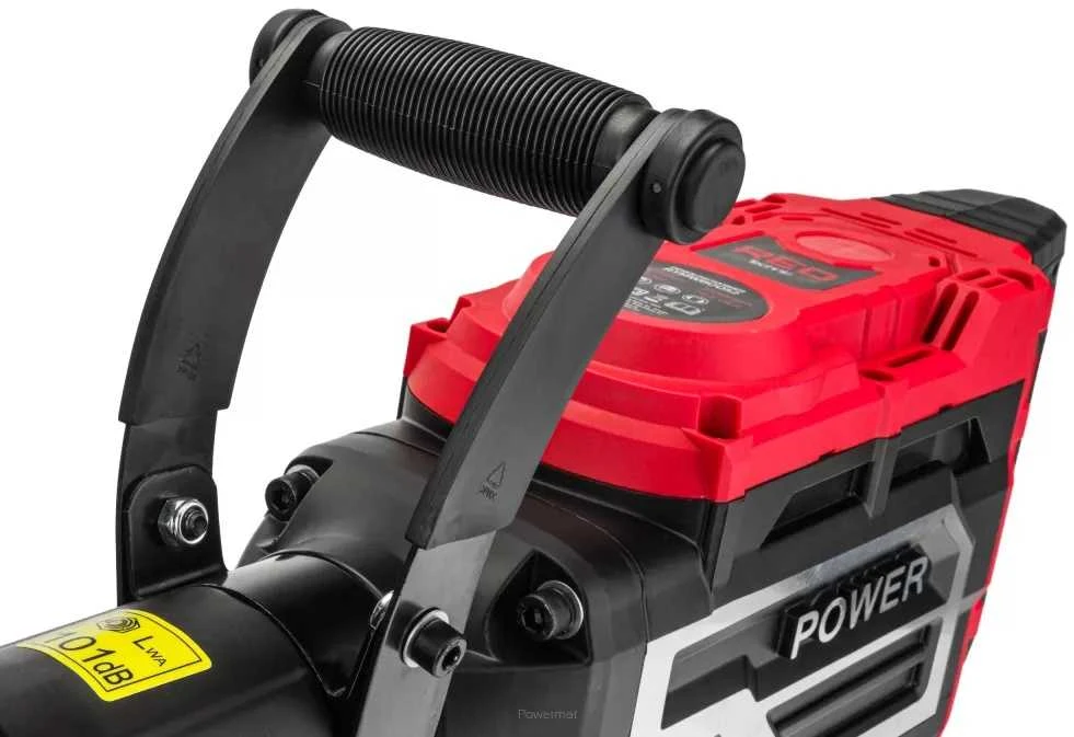 Red Technic Griovimo plaktukas, 3300W, 70J smūgio jėga, HEX griebtuvas, su priedais, betonui ir mūrui, sunkiasvoris griovimo įrankis