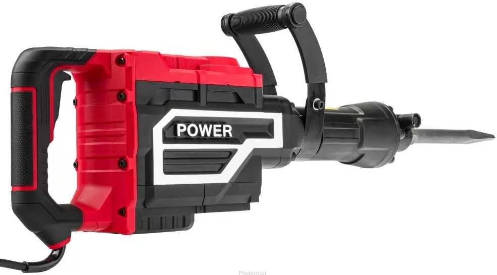 Red Technic Griovimo plaktukas, 3300W, 70J smūgio jėga, HEX griebtuvas, su priedais, betonui ir mūrui, sunkiasvoris griovimo įrankis