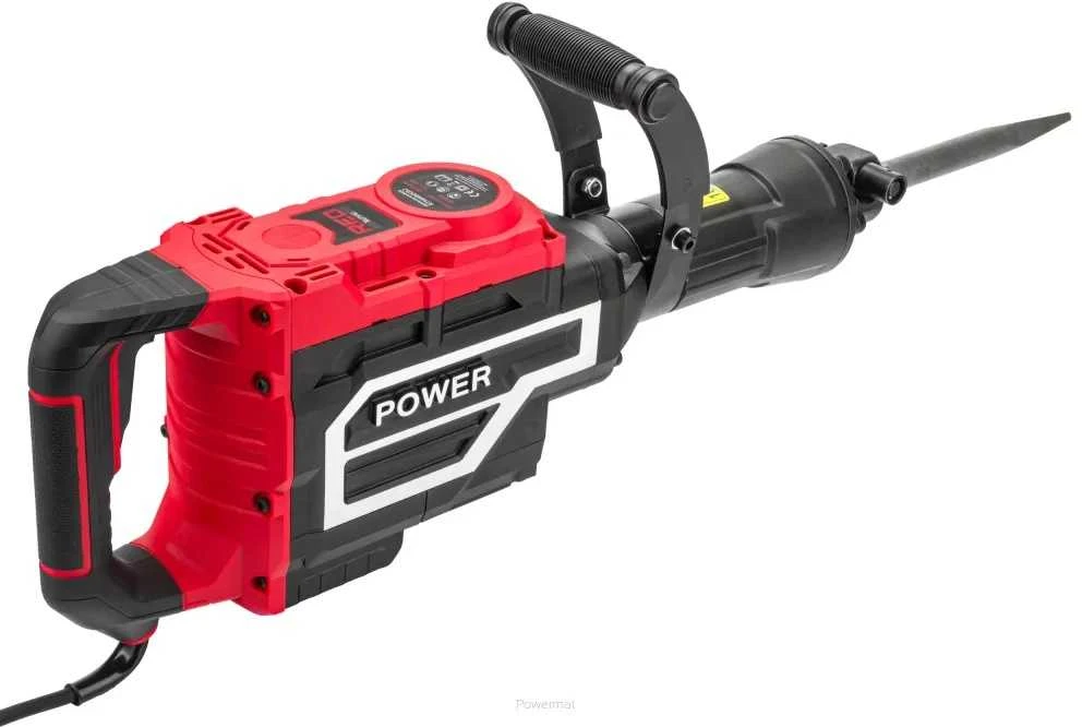 Red Technic Griovimo plaktukas, 3300W, 70J smūgio jėga, HEX griebtuvas, su priedais, betonui ir mūrui, sunkiasvoris griovimo įrankis