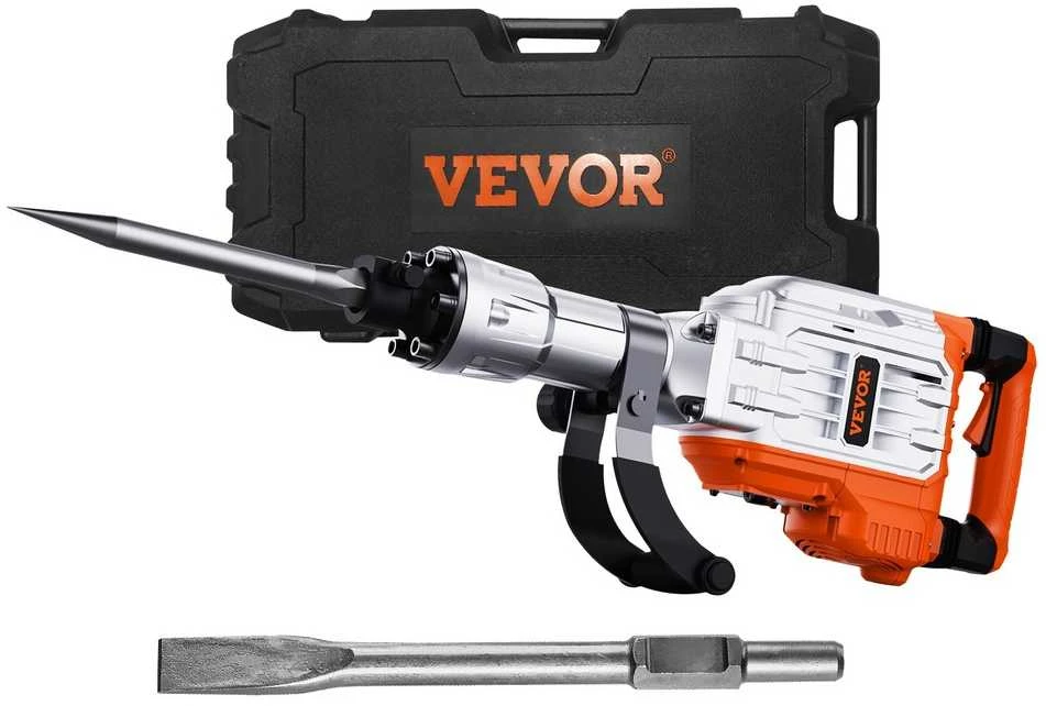 Griovimo pneumatinis plaktukas, 3500W elektrinis, betono laužytuvas