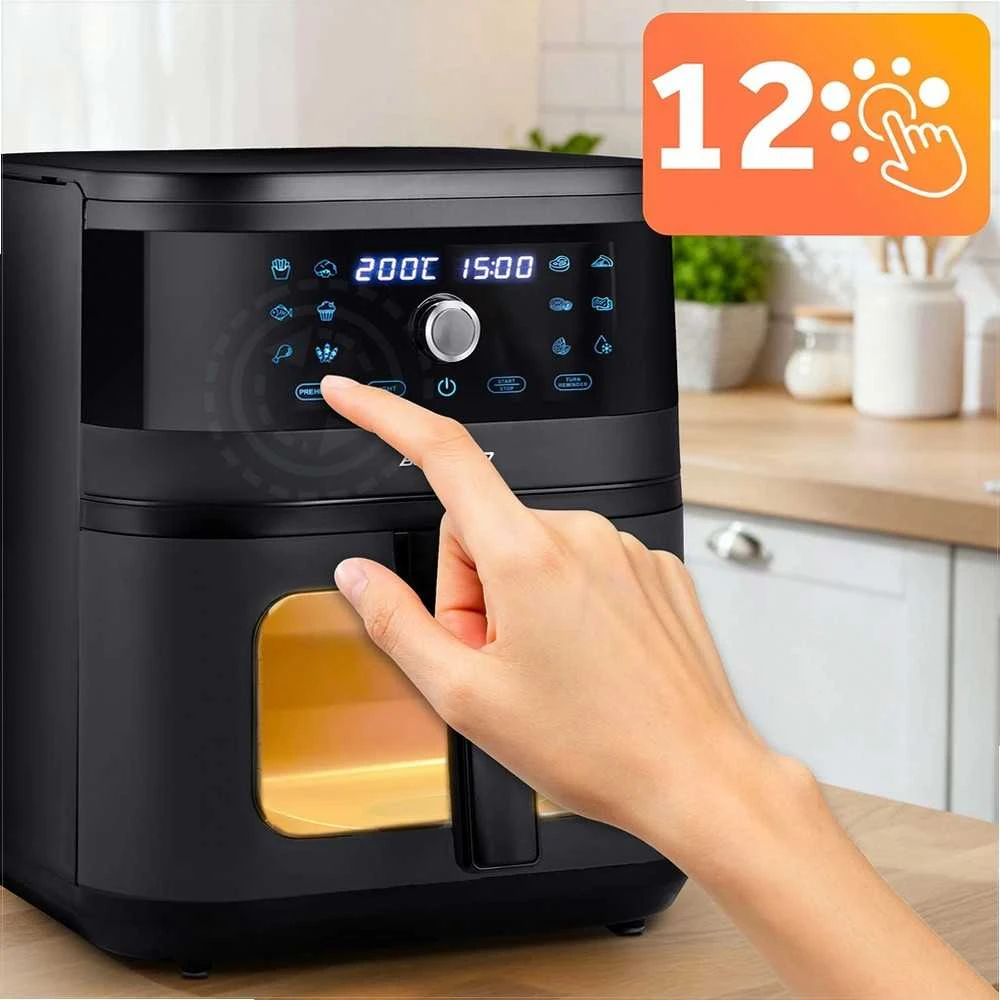 Berdsen Gruzdintuvė be aliejaus, didelės talpos, sveikas maisto gaminimas, 8 litrų, 1700W, daugiafunkcinis puodas, virtuvės prietaisas