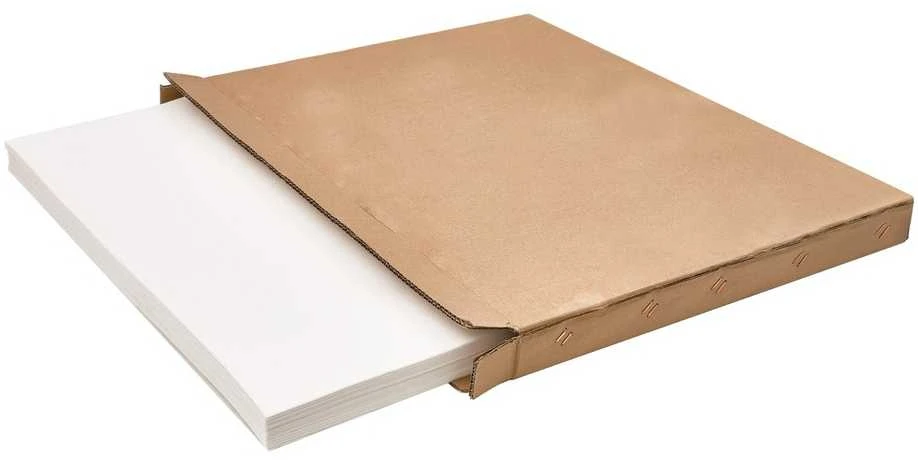 Gruzdintuvės filtro popierius, 100 lapų, komercinėms gruzdintuvėms, 25,7 x 16,9, aliejaus filtro popierius, pakaitiniai gruzdintuvės filtro lakštai
