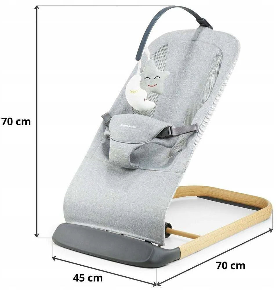 Gultukas Moby-System Lily, pilka