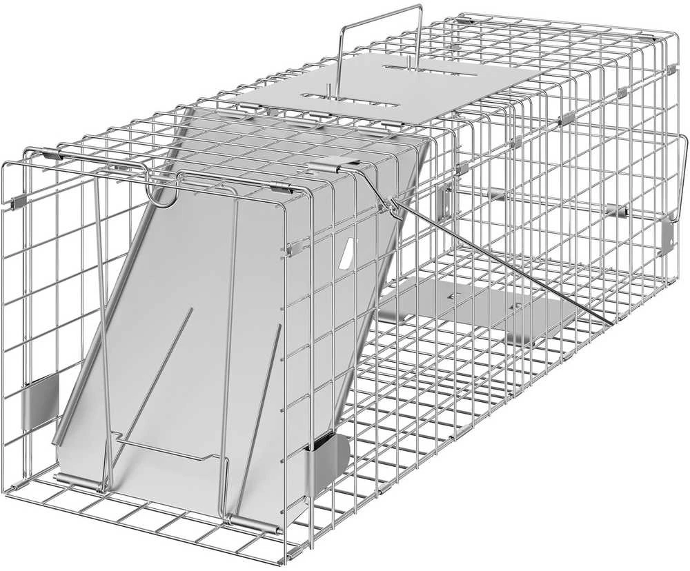 VEVOR Gyvūnų gaudyklė su rankena 61x20x20 cm