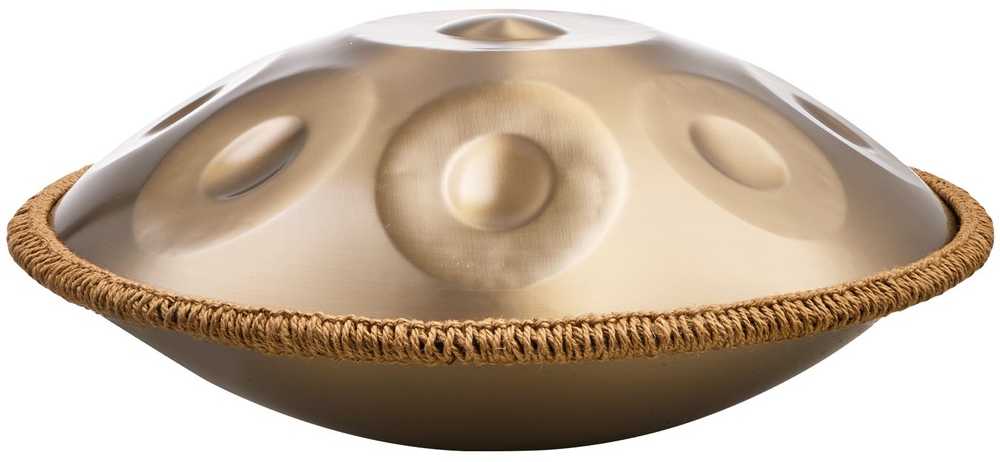 Handpan būgnas 22 colių, 10 natų, D minor, plieno mušamasis instrumentas su plaktuku, liežuvinis būgnas, tank drum