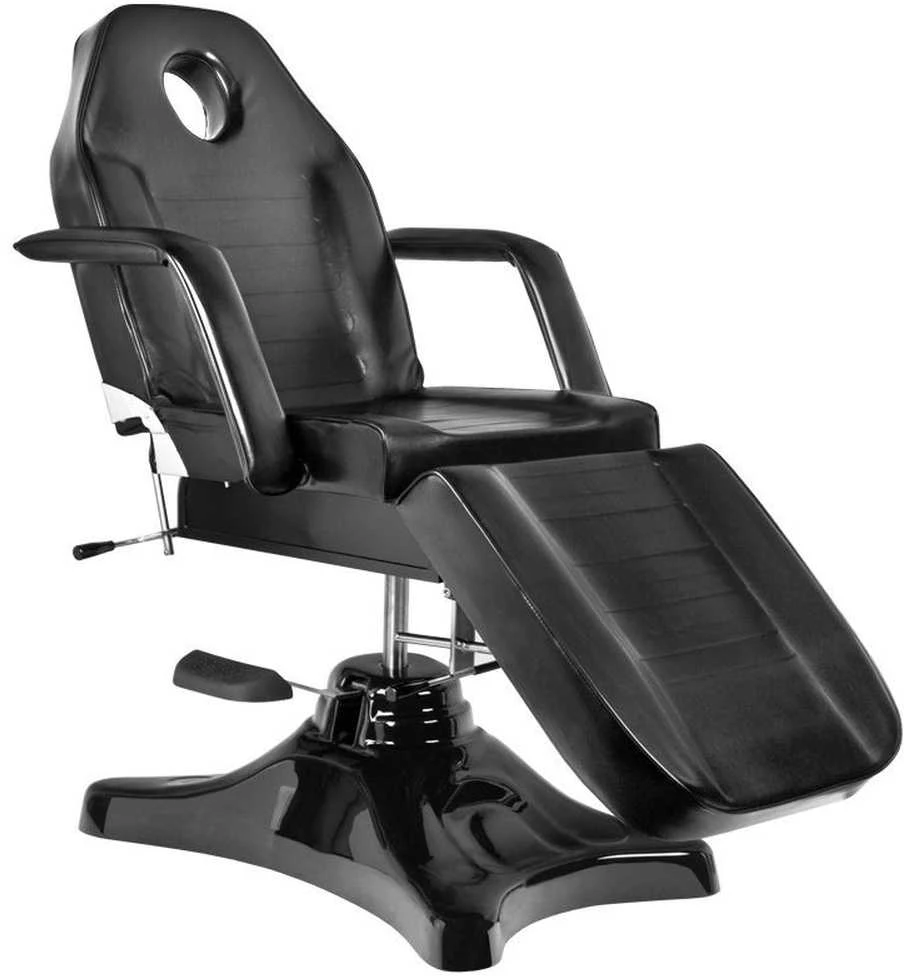 Activeshop Kosmetologinis krėslas su hidrauliniu keltuvu A-234, juodas