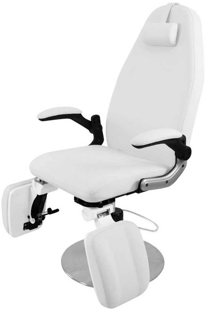 Activeshop Hidraulinis pedikiūro fotelis Azzurro 713A, baltas
