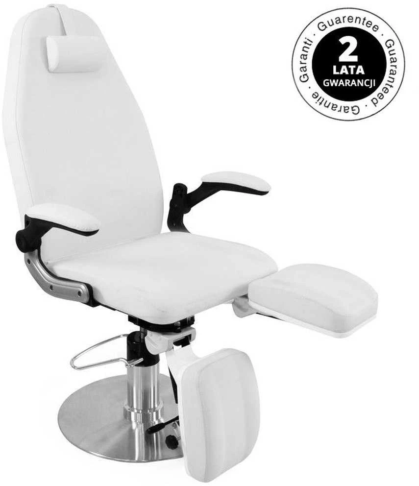 Activeshop Hidraulinis pedikiūro fotelis Azzurro 713A, baltas