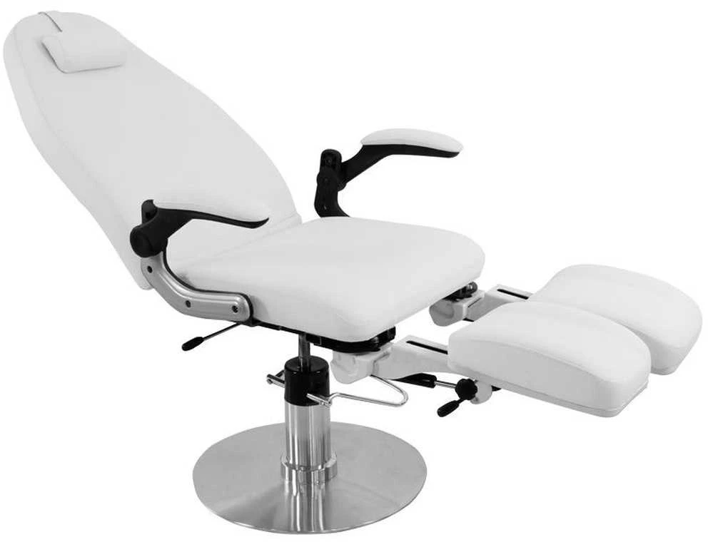 Activeshop Hidraulinis pedikiūro fotelis Azzurro 713A, baltas