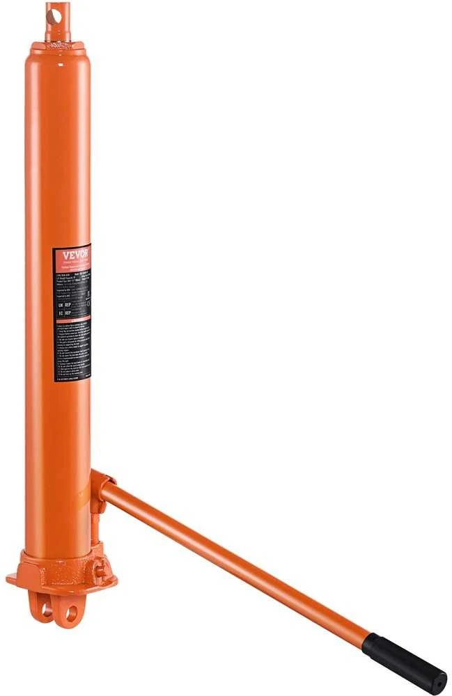 Hidraulinis ilgo cilindro domkratas, 8 tonos, 500 mm eiga