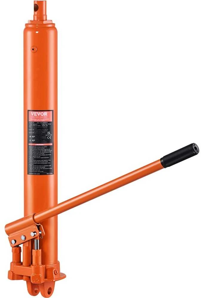 Hidraulinis, ilgo strypo, domkratas, 8 tonos, 500 mm eiga