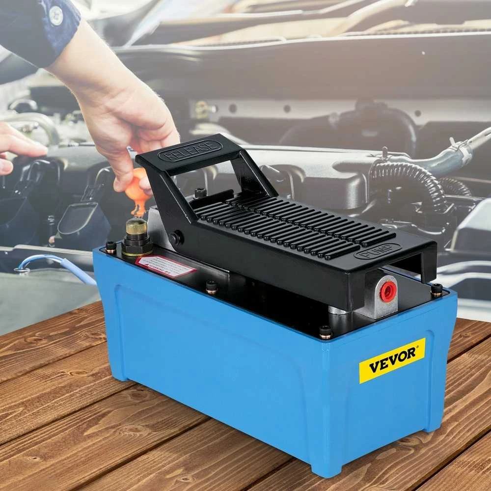 Hidraulinis kojinis siurblys 10000 PSI, 1.6L, galingas, kojinis hidraulinis presas, pėdų pompa