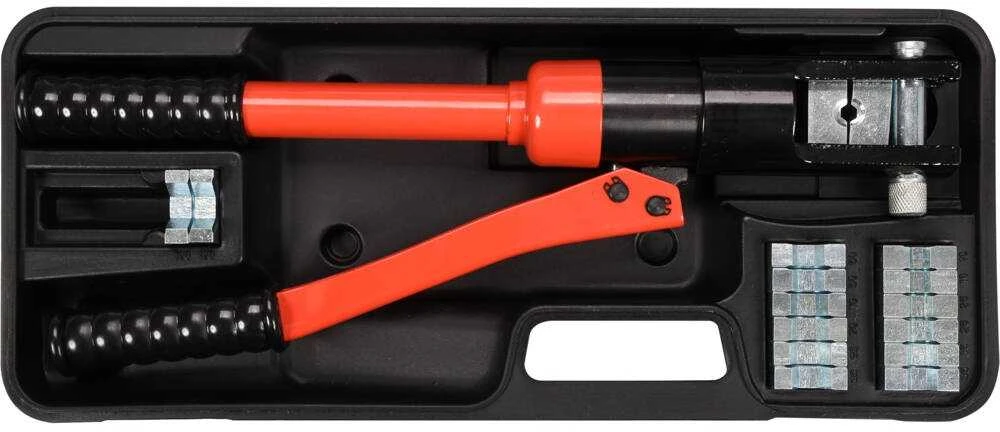 Hidraulinis rankinis gnybtų presas 10-120 mm2, elektros laidų presas, kabelių presas, laidų gnybtų presas