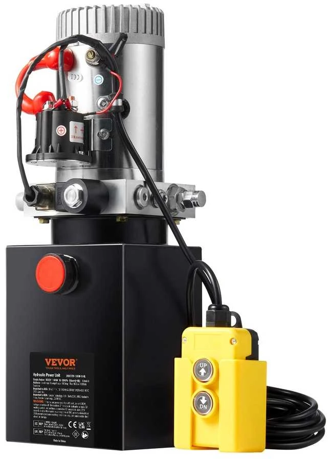 Hidraulinis siurblys 7.6L, 12V, vienpusio veikimo, savivartėms, keltuvams, šakėms, sunkiajai technikai