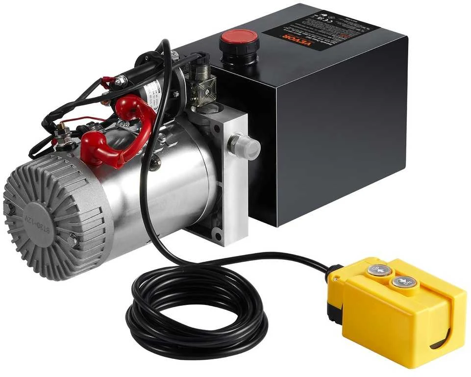 Hidraulinis siurblys 7.6L, 12V, vienpusio veikimo, savivartėms, keltuvams, šakėms, sunkiajai technikai