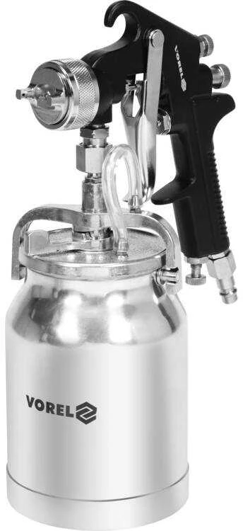 Toya Sa Poland Dažymo pistoletas | apatinis bakelis | HVLP / 1000 ml | Ø1.8 mm (80903)