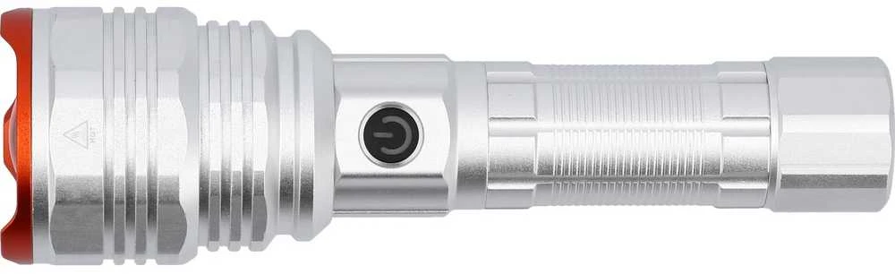 Įkraunamas 50W 4500LM žibintuvėlis, stiprus aliumininis žibintas, POWER LED žibintuvėlis, 4 šviesos režimai