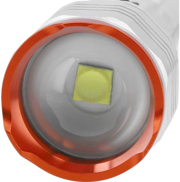 Įkraunamas 50W 4500LM žibintuvėlis, stiprus aliumininis žibintas, POWER LED žibintuvėlis, 4 šviesos režimai