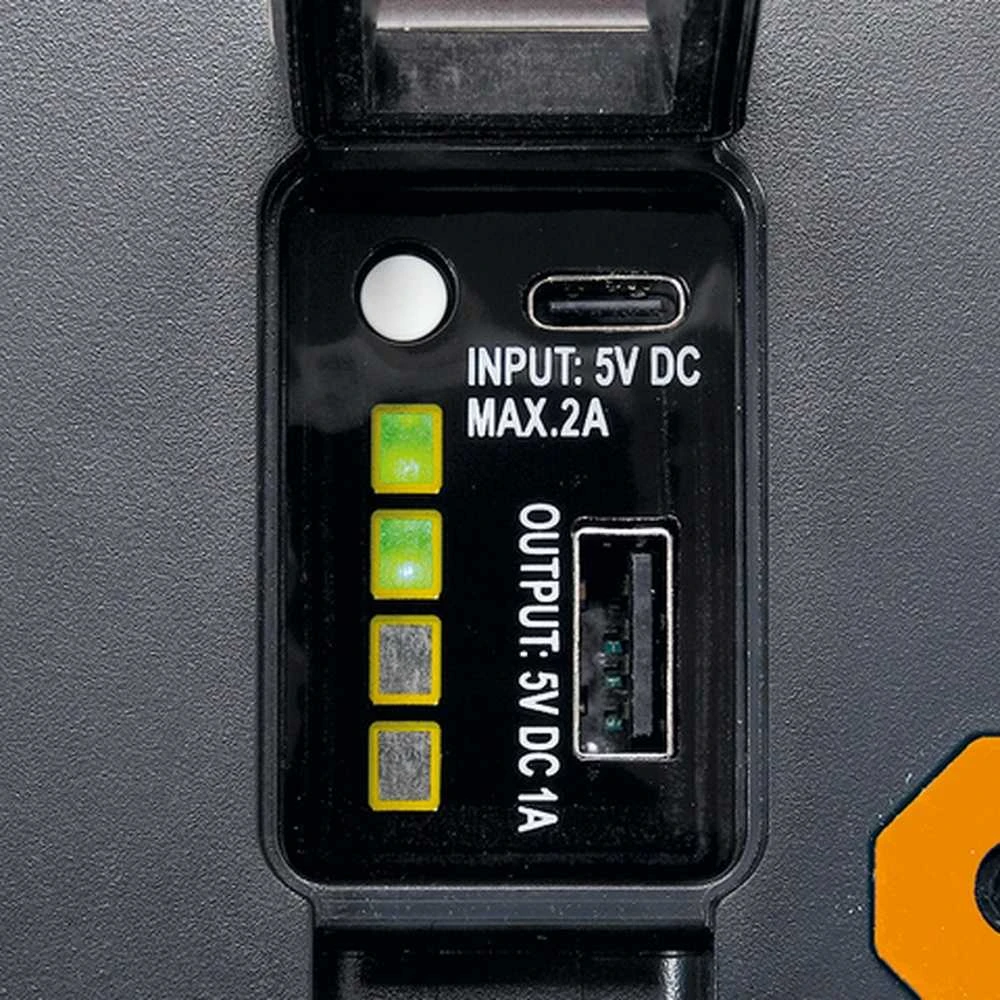Sthor Įkraunamas LED darbo žibintas su maitinimo bloku, 10W, nešiojamas COB darbo žibintas, magnetinis pagrindas, kablys