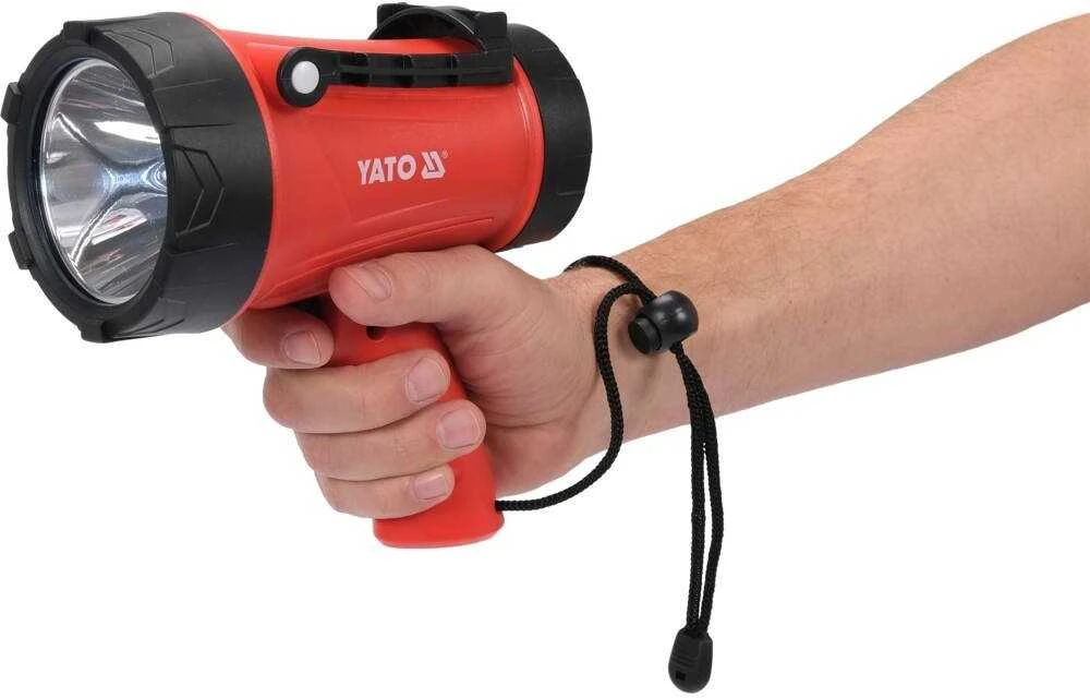 Įkraunamas pistoletas-prožektorius 15W, 1200LM, IP68, 250m, power bank, portatyvinis prožektorius
