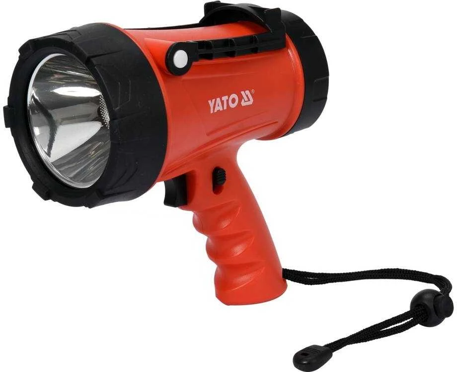 Įkraunamas pistoletas-prožektorius 15W, 1200LM, IP68, 250m, power bank, portatyvinis prožektorius