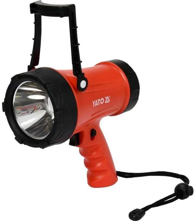 Įkraunamas pistoletas-prožektorius 15W, 1200LM, IP68, 250m, power bank, portatyvinis prožektorius