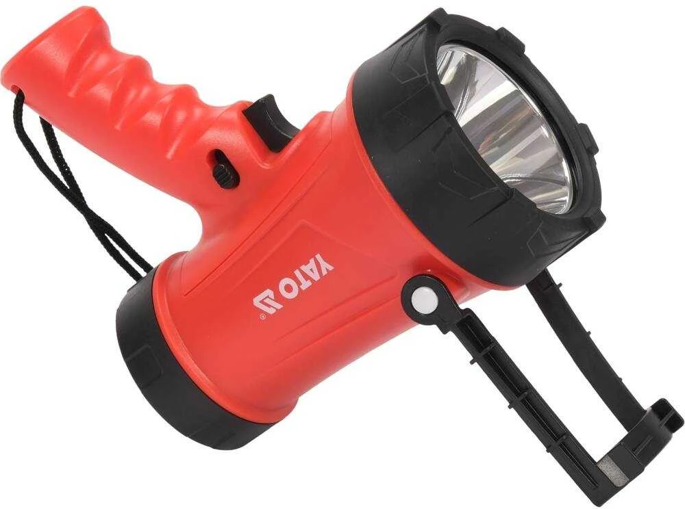 Įkraunamas pistoletas-prožektorius 15W, 1200LM, IP68, 250m, power bank, portatyvinis prožektorius