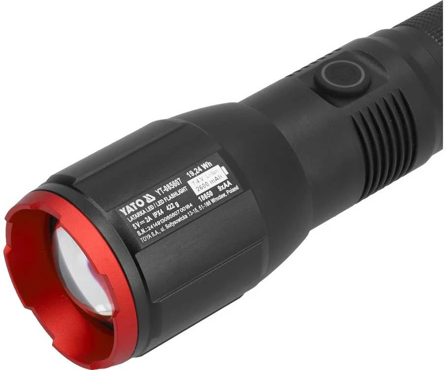 Yato Toya Sa Poland Prožektorius įkraunamas / 9XAA 50W 5000LM (YT-085607)