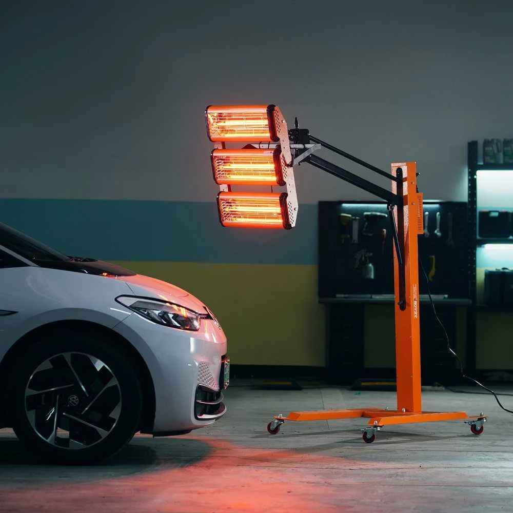 VEVOR 3300 W infraraudonųjų spindulių dažų džiovinimo lempa