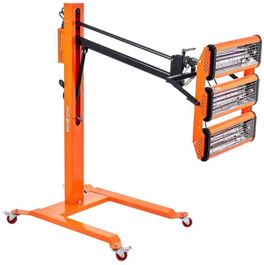 VEVOR 3300 W infraraudonųjų spindulių dažų džiovinimo lempa