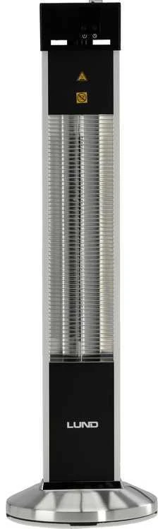 Toya Infraraudonųjų spindulių šildytuvas su nuotoliniu, 2000W, vidaus/lauko, anglies pluošto, terasai