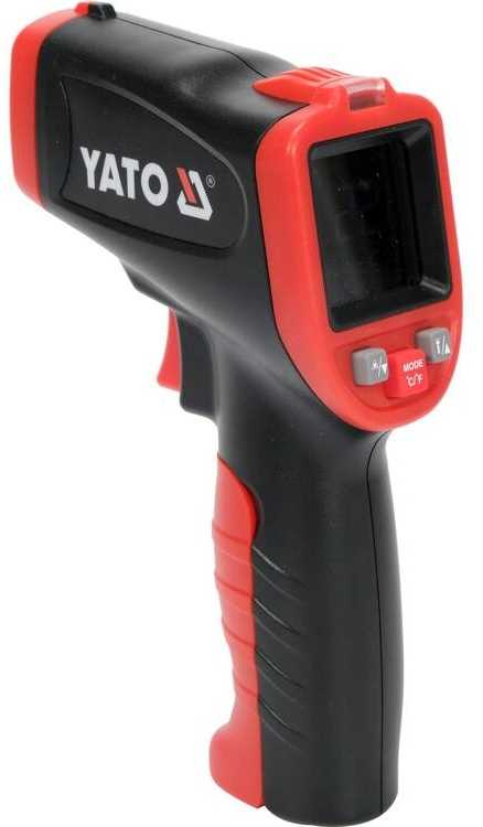 Infraraudonųjų spindulių termometras, nuo -50C iki +650C, su LCD ekranu