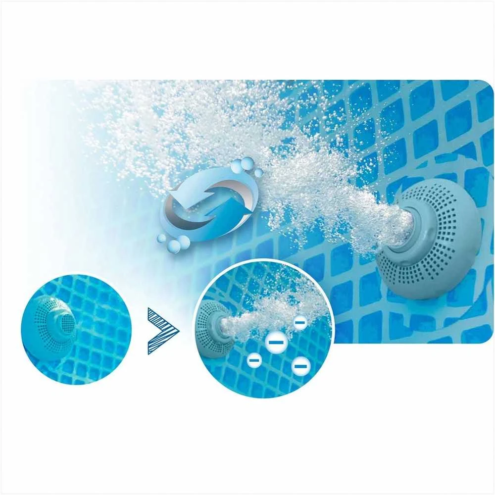 Intex Baseino filtro siurblys, didelis srautas, sodo baseinams, su filtro kasete