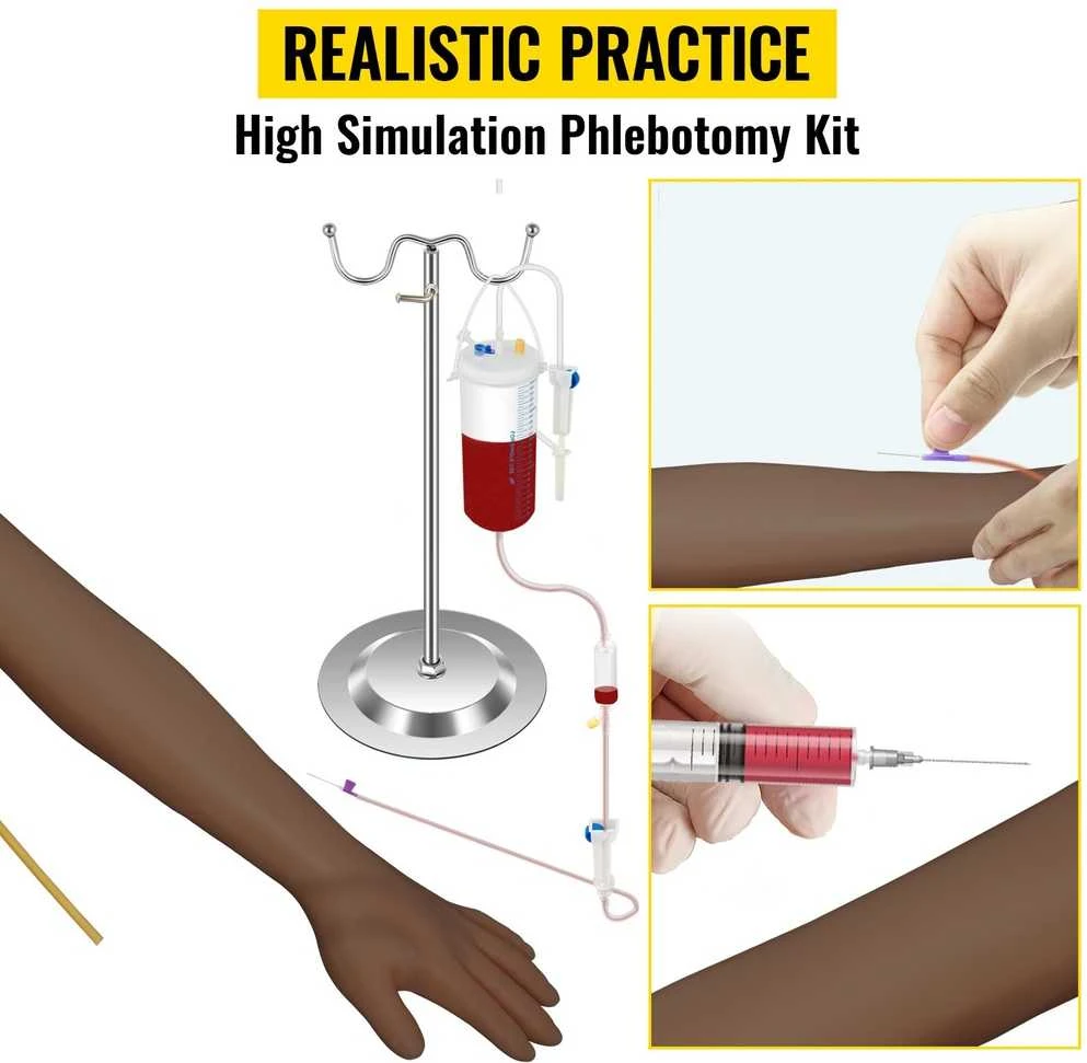 VEVOR Praktinis intraveninis rankos modelis su stoveliu