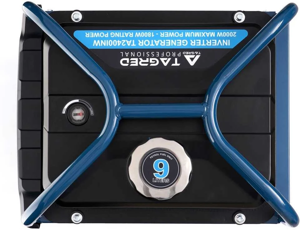 Inverterinis generatorius, 2400W elektrinė, nešiojamas generatorius namams ir stovyklavimui, tylus generatorius jautriai elektronikai