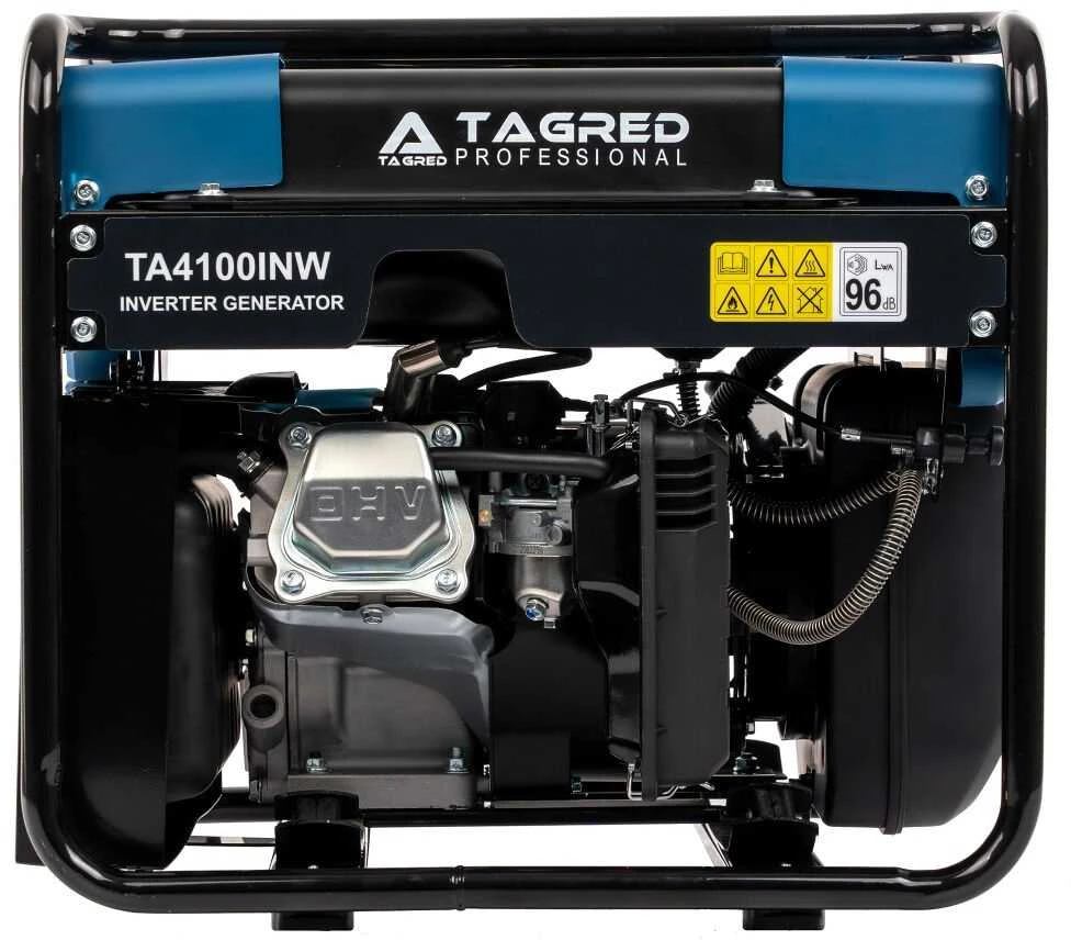 Inverterinis generatorius, 4100W galios generatorius namams, stovyklavimui ir statyboms, tylus nešiojamas generatorius, 230V sinusinės bangos inverterinis generatorius