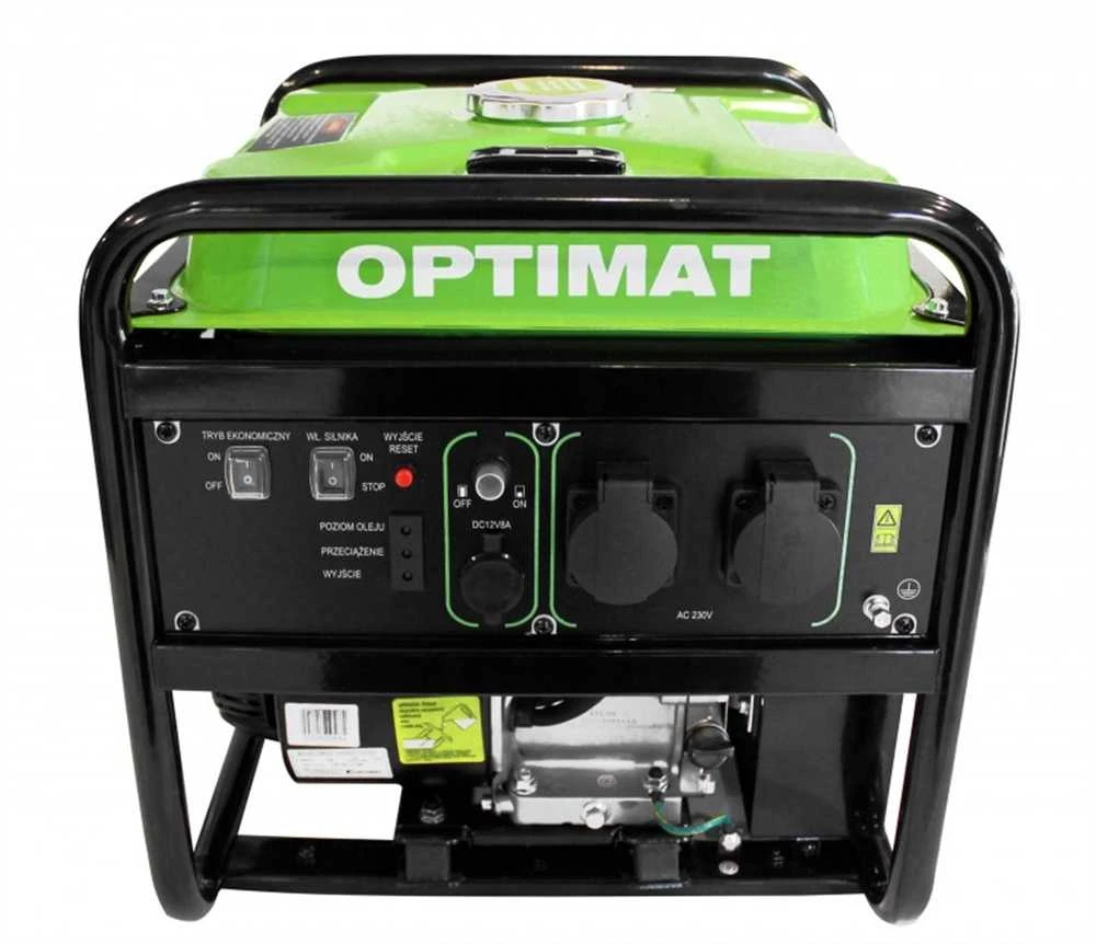 Inverterinis generatorius maitinimo šaltiniui, 3500W, nešiojamas generatorius, Optimat generatorius
