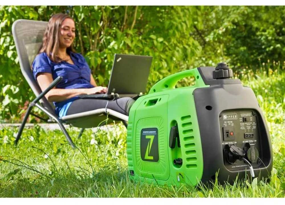 Inverterinis generatorius, nešiojama elektrinė namams ir sodui, 2000W benzininis generatorius, tylus kempingo generatorius