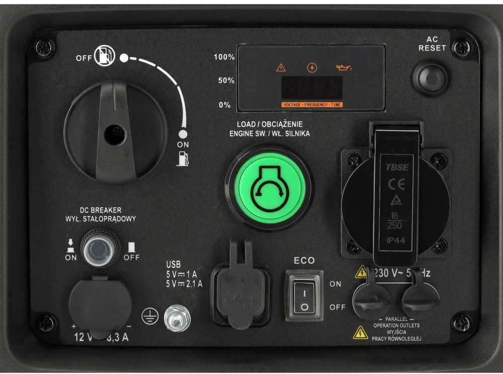 Inverterinis generatorius, nešiojama elektrinė, 3000W benzininis generatorius, skirtas naudoti lauke, avarinis maitinimo šaltinis, kempingo generatorius