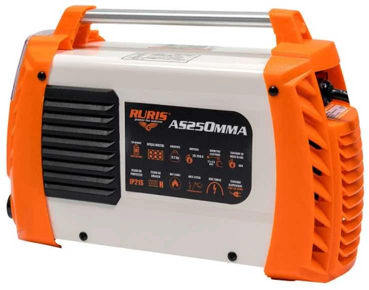 Inverterinis suvirinimo aparatas, MMA suvirinimo aparatas, Nešiojamas lankinis suvirinimo aparatas, 250 amperų suvirinimo aparatas, Elektrodinis suvirinimas