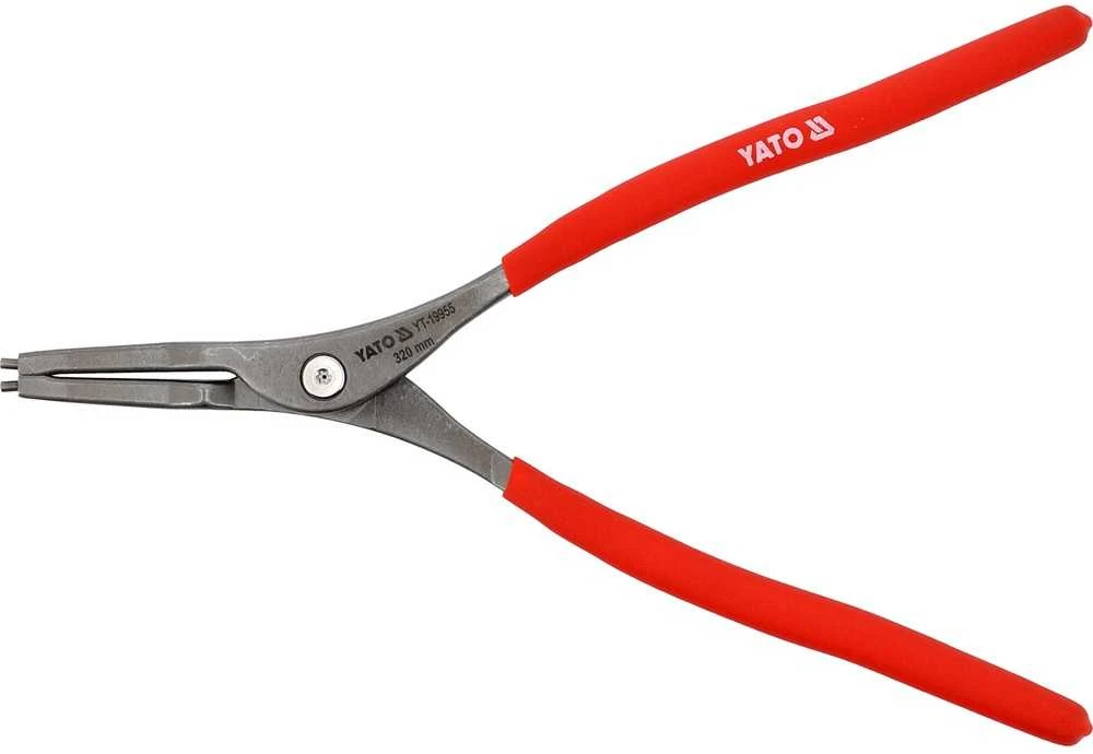 Yato Išorinės tiesios fiksavimo žiedų replės, 320 mm, automobilių fiksavimo žiedų replės