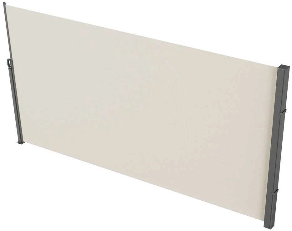 Ištraukiama šoninė markizė 180x350 cm, lauko apsauga nuo saulės, UV30+, balkonui, terasai, kiemeliui, sodo pavėsinė
