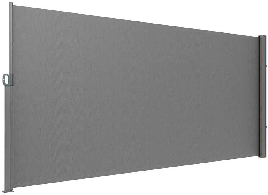 VEVOR Ištraukiama šoninė markizė, 180x350 cm, pilka