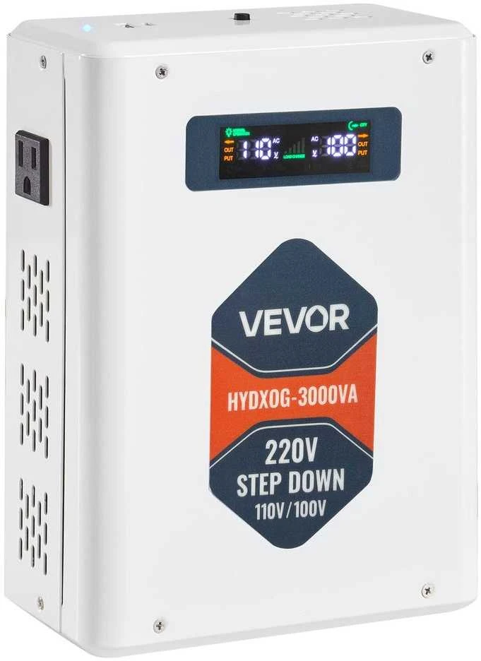 VEVOR Įtampos konverteris 220V į 110V, 3000VA